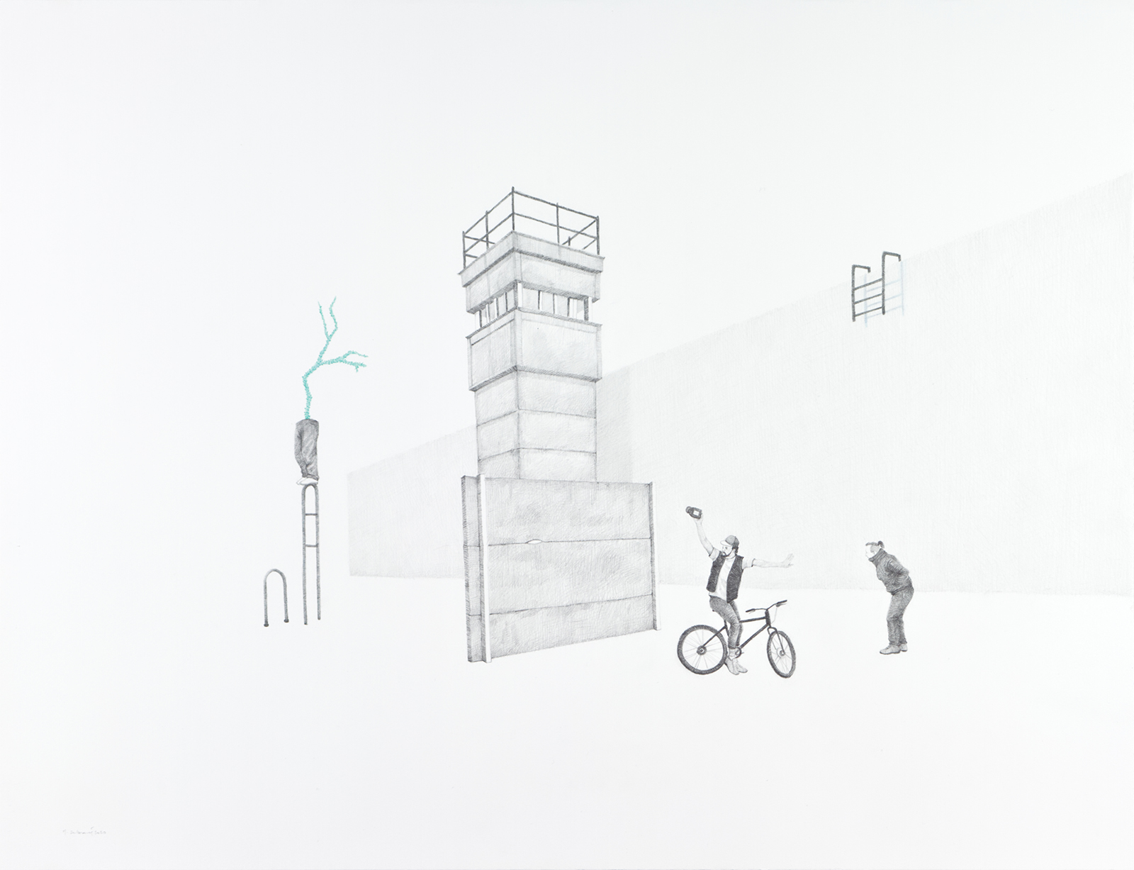 Amorce dans l'air l�ger #2, 2020